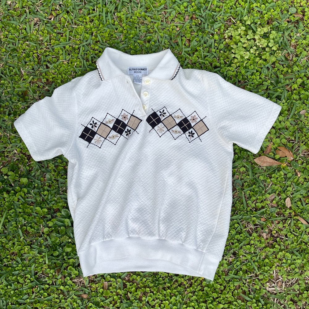 90s collard golf shirt